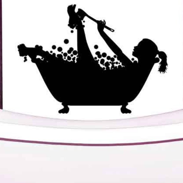 Bathtub Decal Etsy