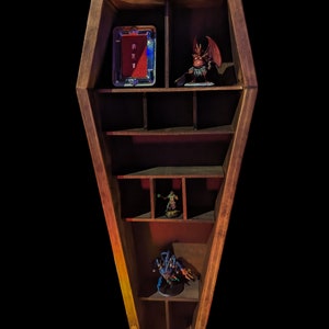 Handmade Coffin Shelf