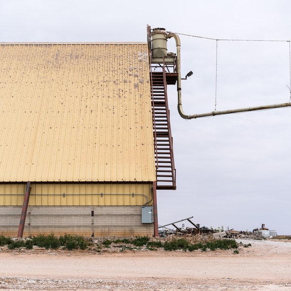 Cotton Barn in Tarzan Texas - West Texas Art Photo, Landscape Wall Art and Home Decor - 10x8, 14,11 or 20x16 archival art print