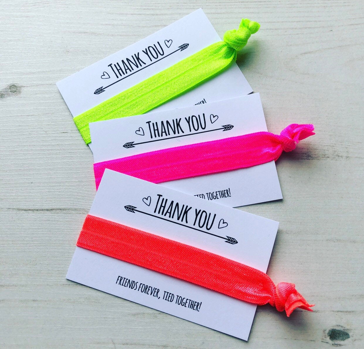 Neon - Hair Ties | Wristbands - Party favours, Party Favors, Thank yo…