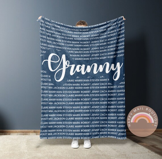Nana blanket etsy sale