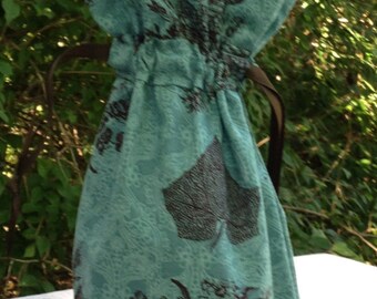 Autumn Fabric Wine Bag