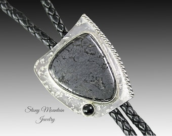 Handcrafted Custom Bolo Tie, Rare Native Silver Bolo Tie for Men & Women, Modern Sterling Silver Wedding Bolo Ties, Fathers Day Gift