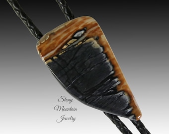Unique Stone Bolo Tie, Picasso Marble Bolo Tie, Handcrafted Wedding Bolo Ties, Custom Gemstone Bolo Tie for Men & Women, Gift for Dad