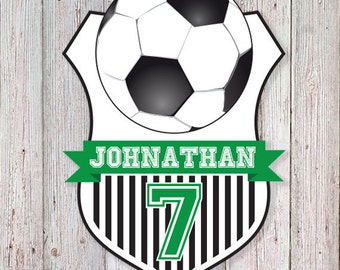 Soccer Birthday Backdrop Sign (DIGITAL FILE)