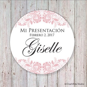 Presentación de 3 Años - 2" Etiqueta (FICHIERS NUMÉRIQUES)