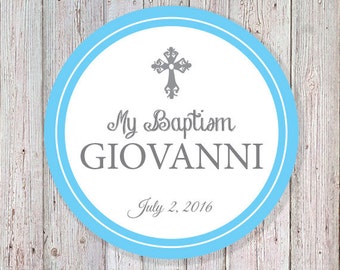 My Baptism - 2" Round Labels (DIGITAL FILE)