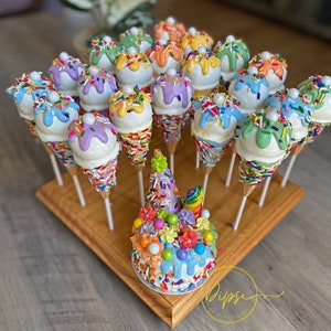 Mini cakes and Cake pop party package, birthday cakes, carnival cakes. bento cakes, smash cakes