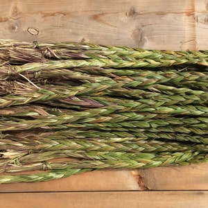 1 Sweetgrass Braid 18-24” Hierochloe Odorata Smudge
