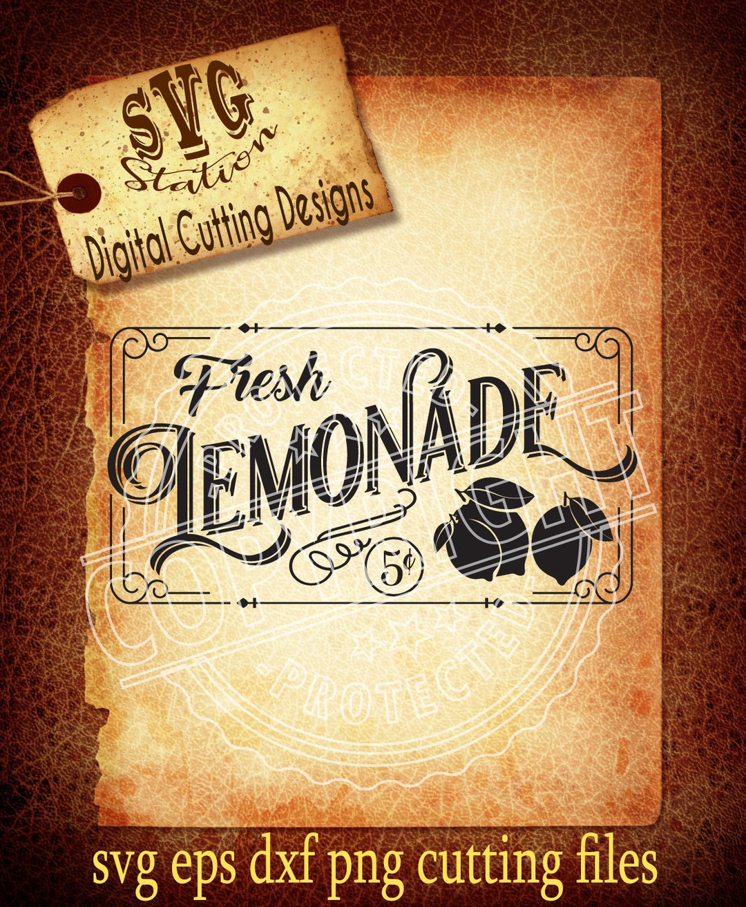 Vintage Lemonade Svg Classic Sign Svg Lemonade SVG DXF PNG and - Etsy