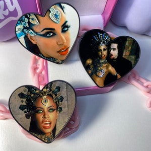 Heart Shaped “Queen” Phone Grips