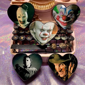 Heart Shaped “Horror” Phone Grips
