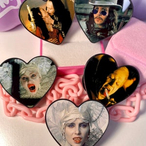 Heart Shaped “Bram Dracula” Phone Grips