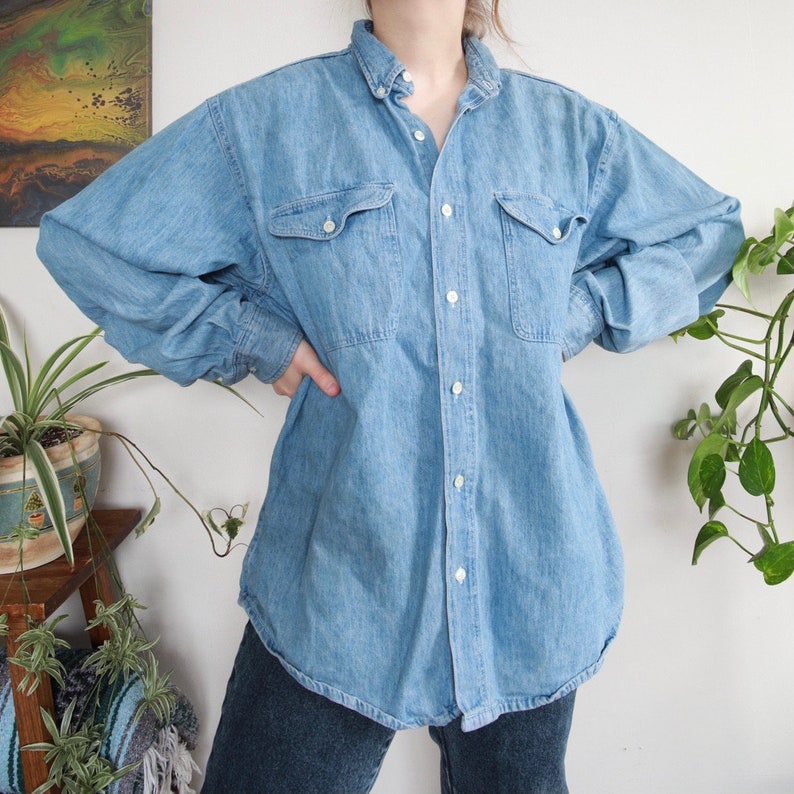 Denim Button Up