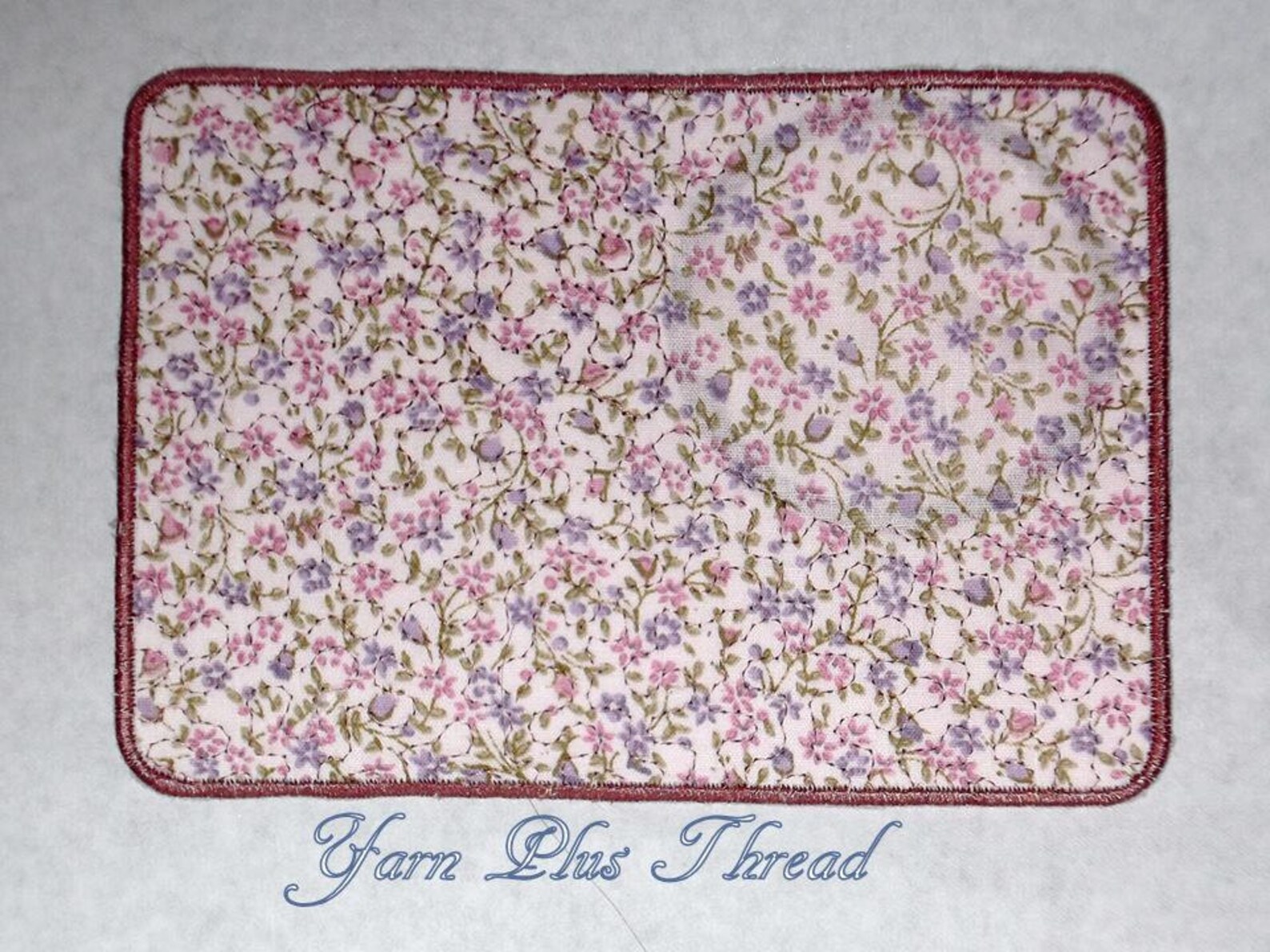 ITH Mug Rug Embroidery Design Etsy