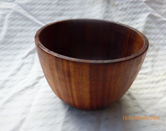 Rosewood Bowl Wood Turned