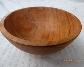 Maple  Bowl Wood Turned