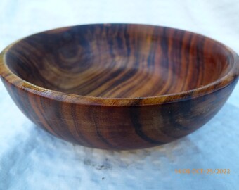 Rosewood Bowl wood turned