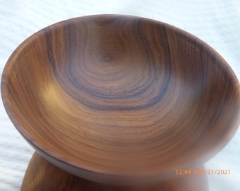 Rosewood Bowl Wood Turned