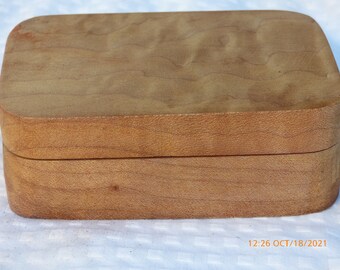 Maple Box Carved