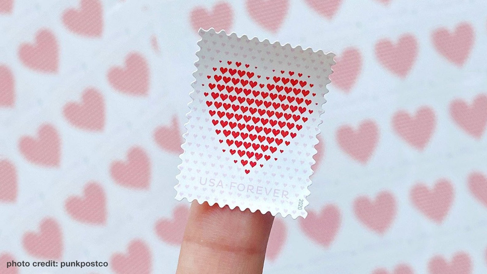 100 USPS Made of Hearts Forever Stamps 5 Panes of 20 Etsy