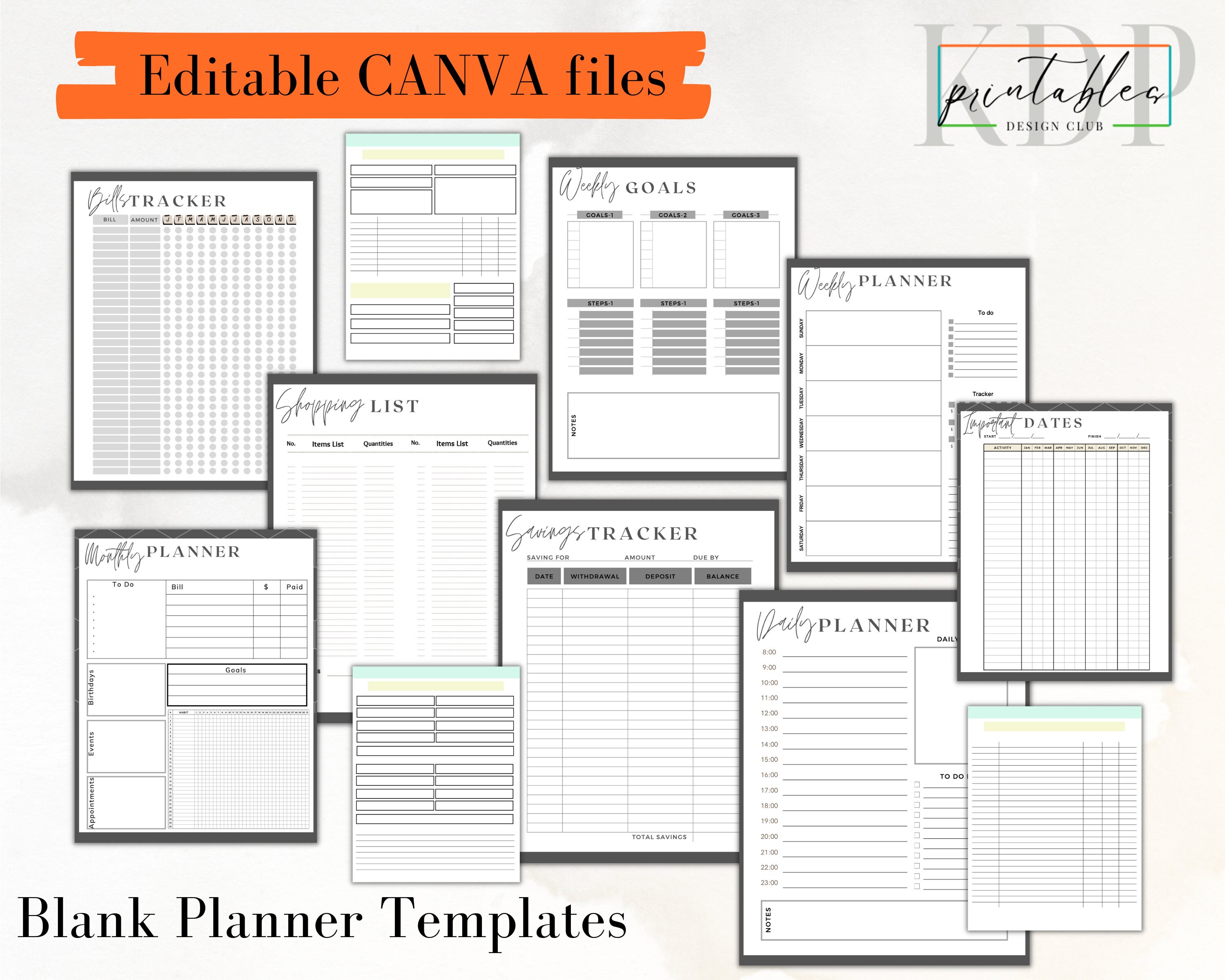 Printables Design Club January 2022 Package - Designs for Printables ...