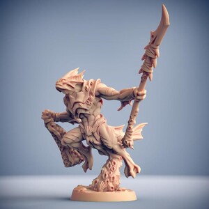 Death Tide Fish Person A- Sized for Dungeons and Dragons 5e
