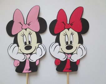 Adorno para tarta de Minnie Mouse