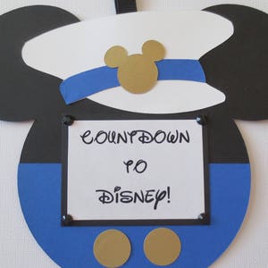 Countdown To Disney - Captain Mickey Mouse - Cruise Mickey