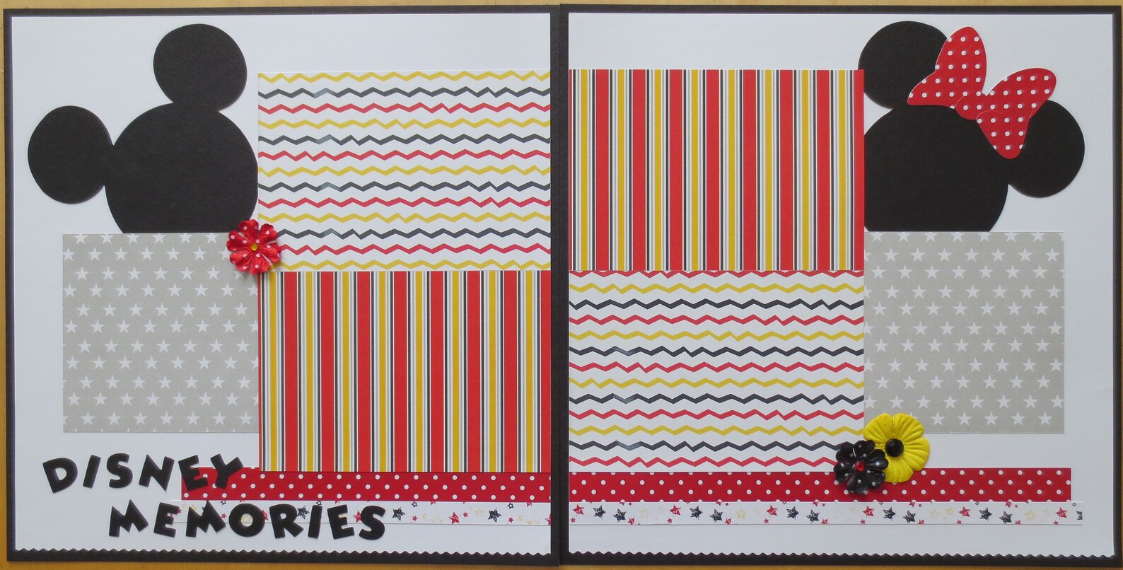 Complete Disney Scrapbook Album 12X12 Premade Scrapbook Etsy