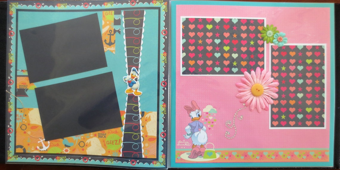 Complete Disney Scrapbook Album 12X12 Designed To Order Etsy