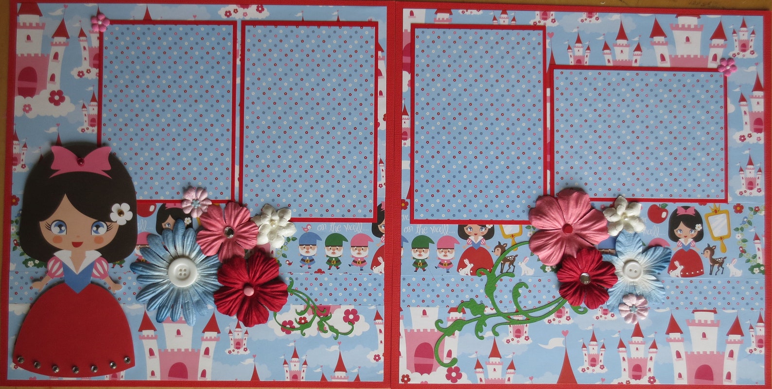 Complete Disney Scrapbook Album 12X12 Premade Scrapbook Etsy