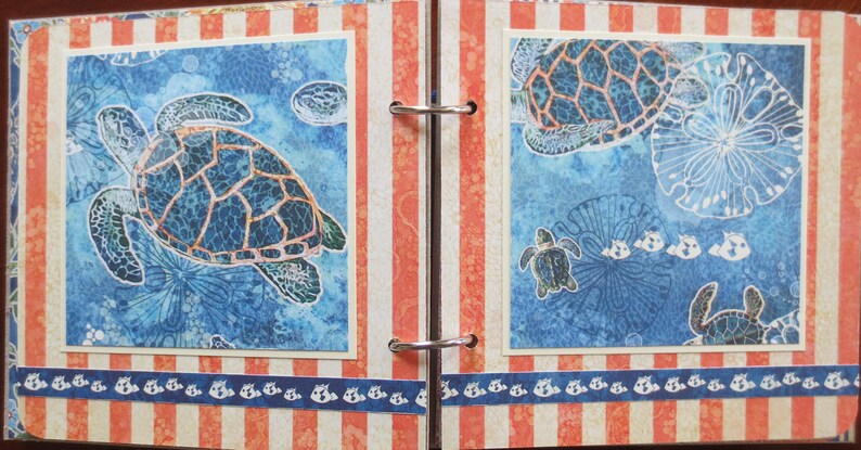 Travel Hawaii Life/'s A Beach Graphic 45 Beach Sun Kissed 6X6 Chipboard Album