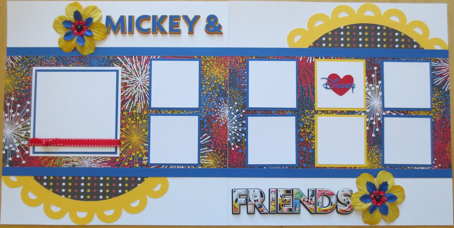 Complete Disney Scrapbook Album 12X12 Premade Scrapbook Etsy