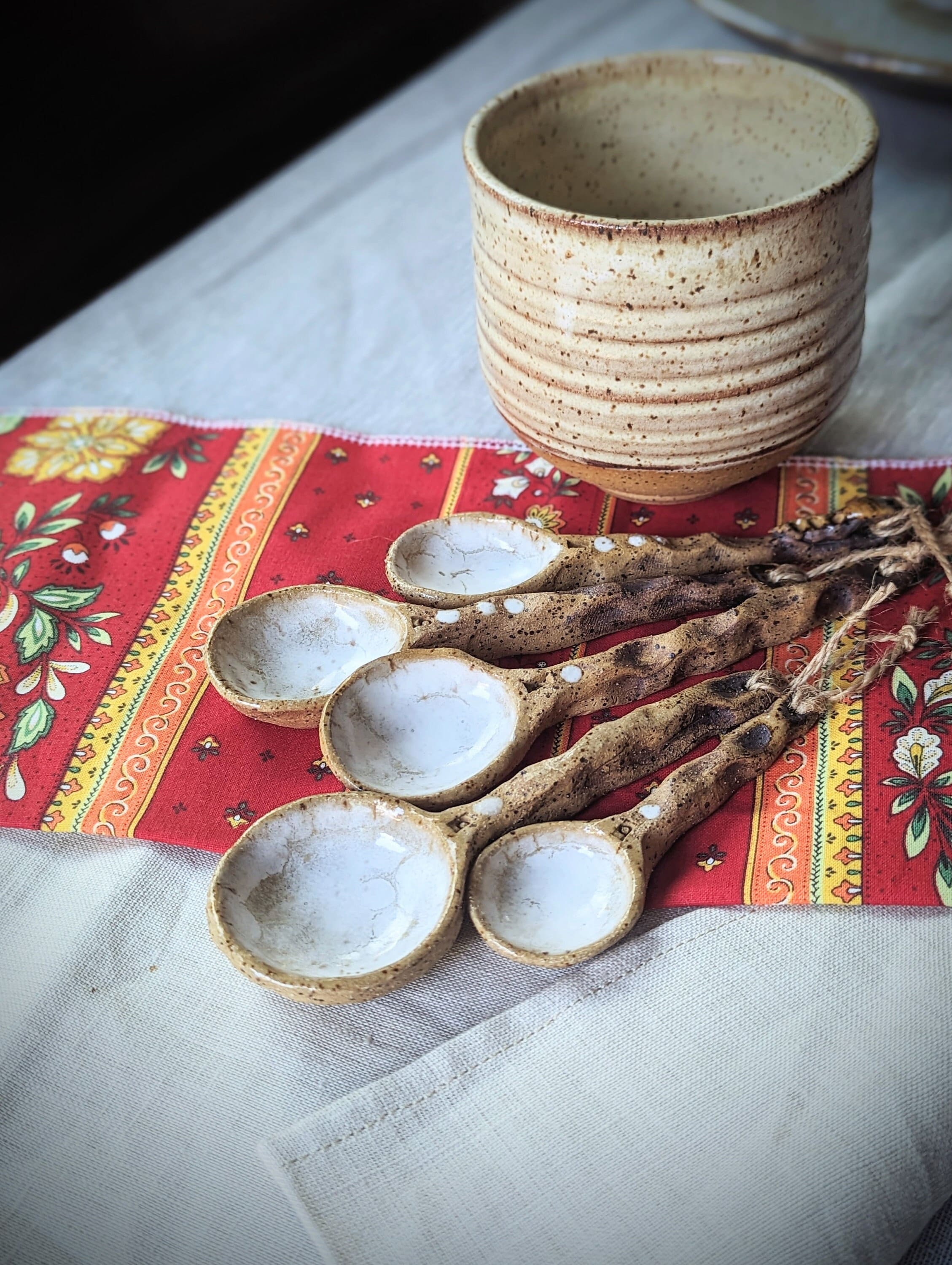 Ceamic Small Coffee Spoon Eto Small Pocelain Spoon Mini