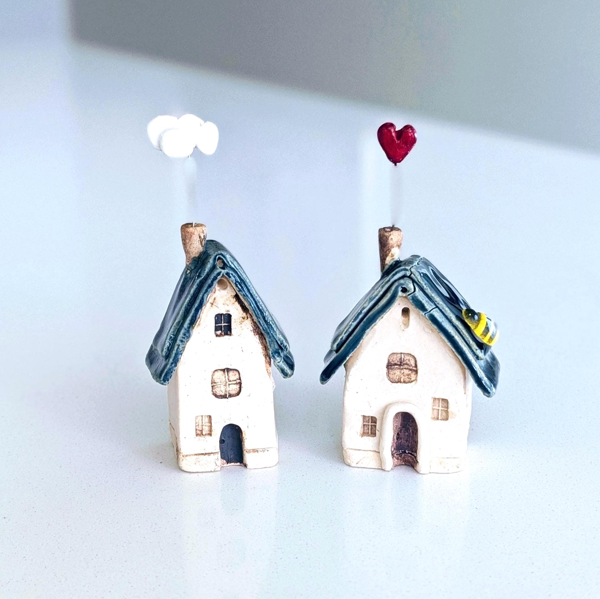Little fairy house, Aquarium tower, Mini house, Garden Fairytale tower, Succulents decor, Woodlands house, Pottery, ceramics