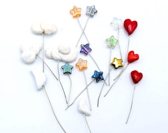Handmade Mini House Charms: Fairy Garden Accessories