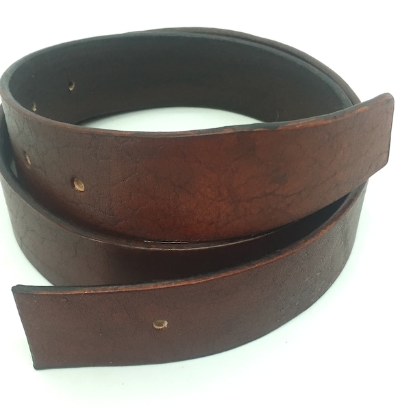 1.5" Leather Belt Strap fits | Hermes buckle | 38 mm | Replacement Belt | Leather Belt Strap Only | Made USA