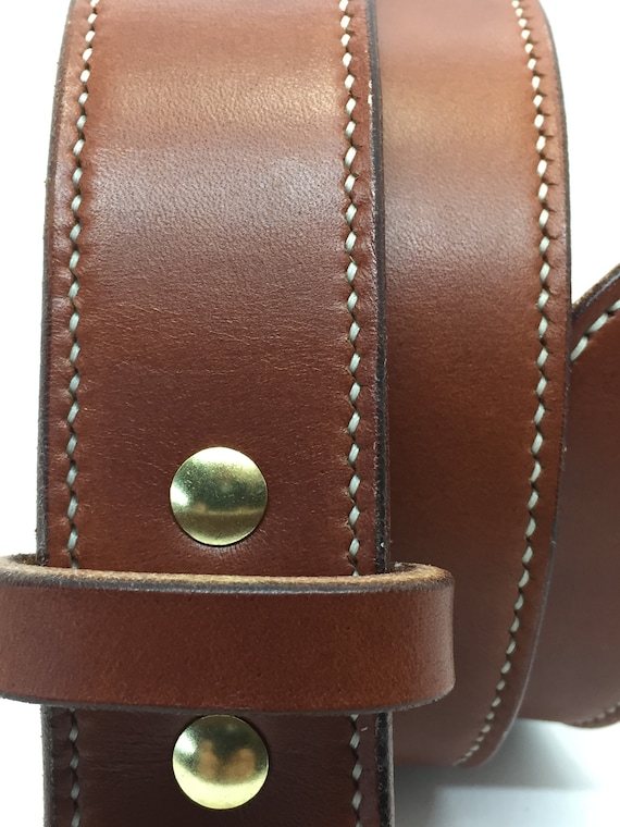 【完全未使用】HIGH-END BRIDLE LEATHER BELT Leather Belt | 100% Hand Stitched | Bridle Leather Belt
