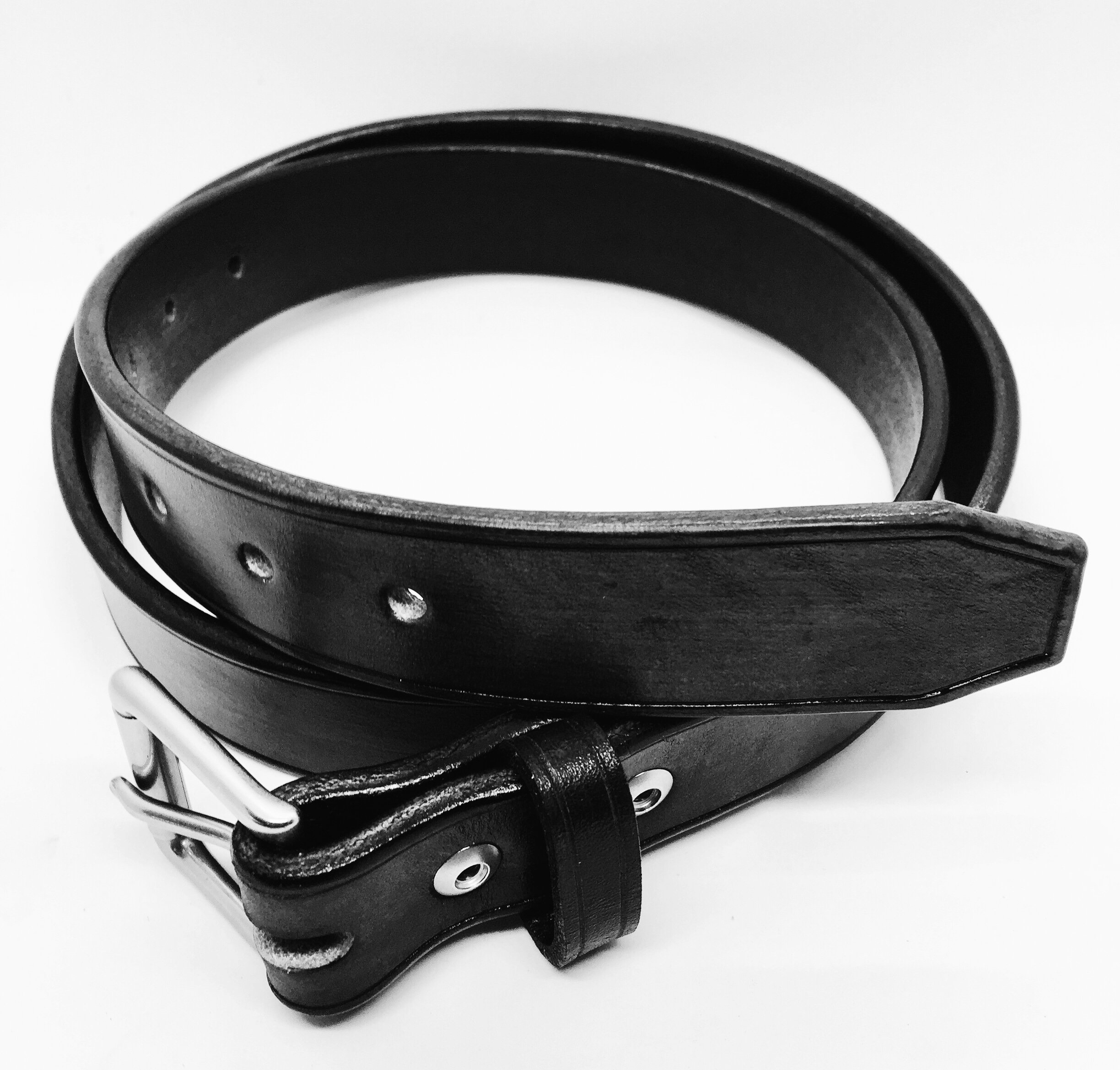 Thick Leather Belt USA Made Full Grain Leather Vegetable Etsy