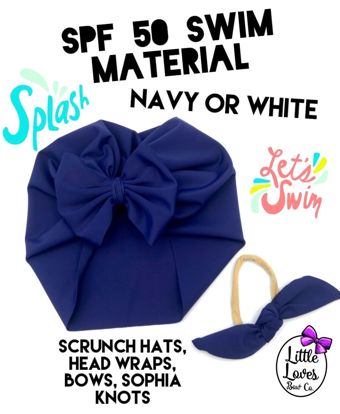 SPF 50 Fabric Swim Etsy