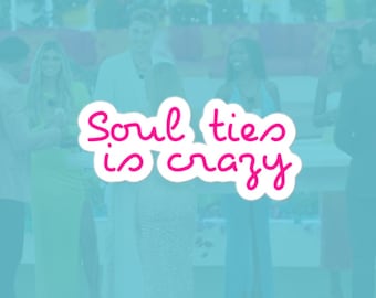 Custom Love Island USA Quote Vinyl Sticker, Soul Ties is Crazy, Hot New Bombshell, Pull You for a Chat, Heads Have Turned, I'm a Mommy