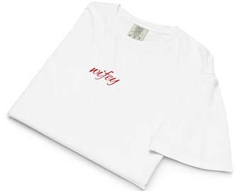 Wifey Women's Mid-Length Wedding Tee, Engagement Gift, Honeymoon Attire