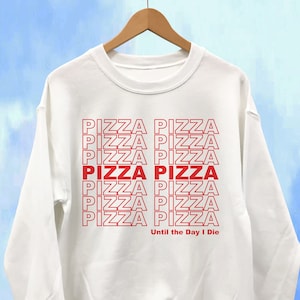 Pizza Lovers-sweater, uniseks / T-shirt, uniseks