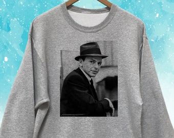 Frank Sinatra Portrait Sweatshirt Unisex