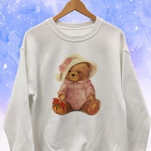 Teddy Bear Maple Sweatshirt Unisex