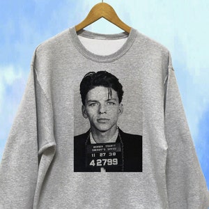 Sudadera unisex con foto policial de Frank Sinatra