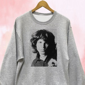 Jim Morrison Vintage Style Sweatshirt Unisex