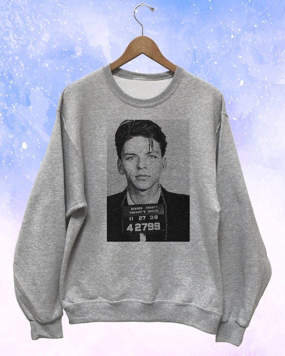 frank sinatra mugshot hoodie