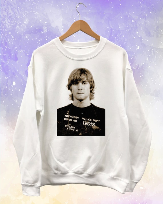 Kurt cobain sweatshirt sales
